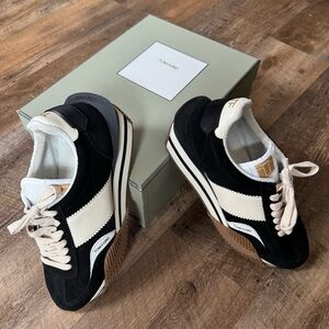 Men’s Tom Ford James/Mixed Media Sneakers